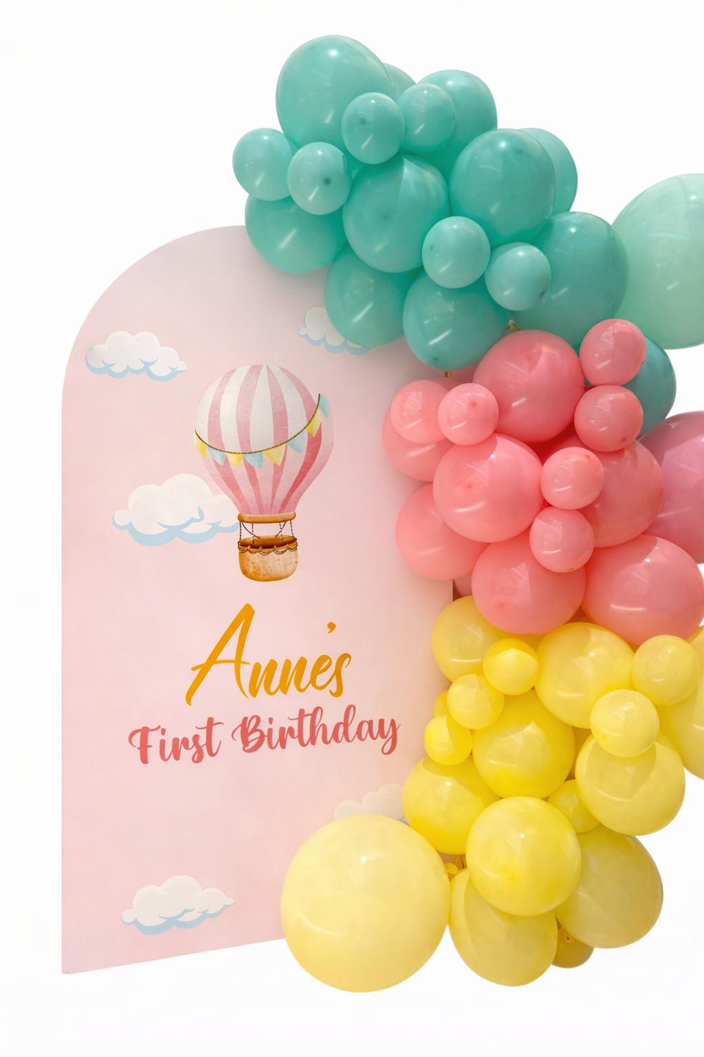 קיר צילום כדור פורח בנות קיר צילום קאפה דגם כדור פורח ורוד – תמונה 1