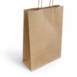 שקית מתנה קראפט חומה – שקית לנשיאת מארזים ומתנות