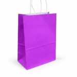 שקית נייר צבע סגול