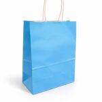 שקית נייר צבע תכלת בהיר