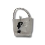 12 יח' תיק חתן כלה בד למילוי - מתנות לאורחים