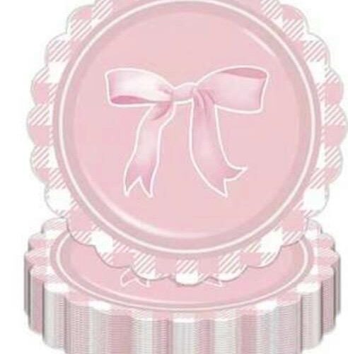 צלחות נייר מעוצבות פפיונים