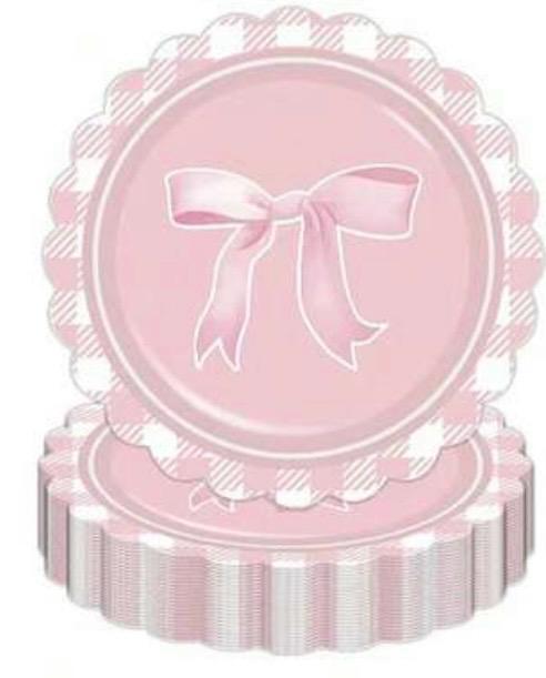 צלחות נייר מעוצבות פפיונים צלחות נייר מעוצבות פפיונים